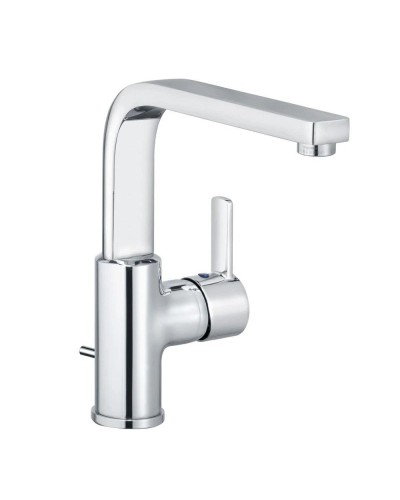 Смеситель для раковины с донным клапаном Kludi Zenta 420250575