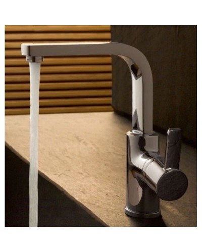 Смеситель для раковины без донного клапана Kludi Zenta 420260575