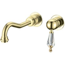 Смеситель для раковины Boheme Imperiale Ripresa 327 Золото