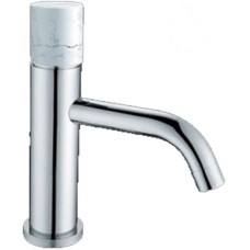 Смеситель для раковины Boheme Stick 121-CR-MR-W Хром Белый