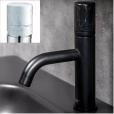 Смеситель для раковины Boheme Stick 121-B-MR-W Черный Белый