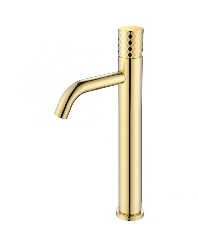 Смеситель для раковины Boheme Stick 122-GG Золото