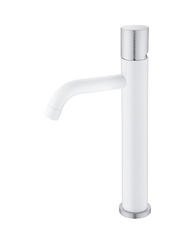 Смеситель для раковины Boheme Stick 122-WCR.2 Белый Хром