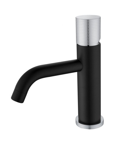 Смеситель для раковины Boheme Stick 121-BCR.2 Черный Хром