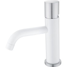 Смеситель для раковины Boheme Stick 121-WCR.2 Белый Хром