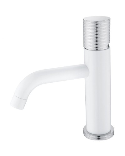 Смеситель для раковины Boheme Stick 121-WCR.2 Белый Хром