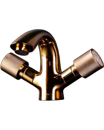 Смеситель для раковины Boheme Royal Cristal 291-Royal/CRST Золото