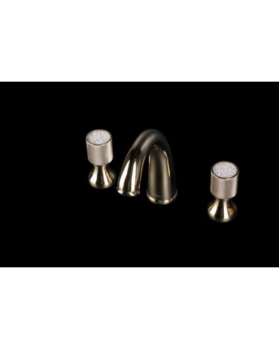 Смеситель для раковины Boheme Royal Cristal 297-Royal/CRST Золото