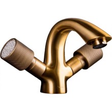 Смеситель для раковины Boheme Royal Cristal 311-Royal/CRST Бронза