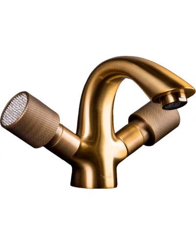 Смеситель для раковины Boheme Royal Cristal 311-Royal/CRST Бронза