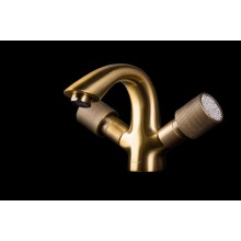 Смеситель для раковины Boheme Royal Cristal 311-Royal/CRST Бронза