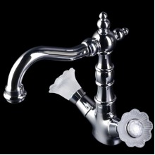 Смеситель для раковины Boheme Camelia 272 Хром