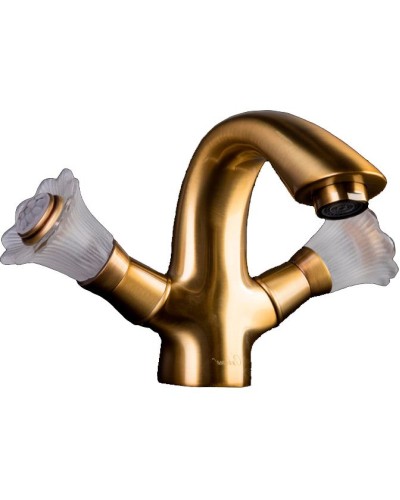 Смеситель для раковины Boheme Camelia 311 Бронза