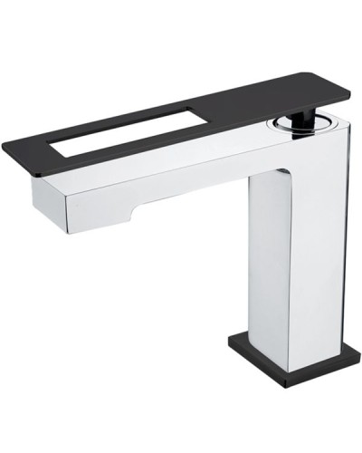 Смеситель для раковины Boheme Q 141-CRB Хром Черный