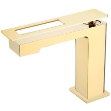 Смеситель для раковины Boheme Q 141-GG Золото