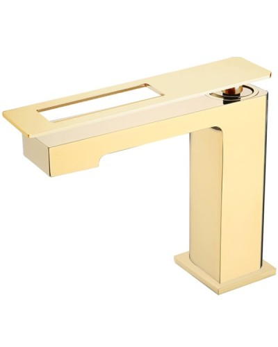 Смеситель для раковины Boheme Q 141-GG Золото