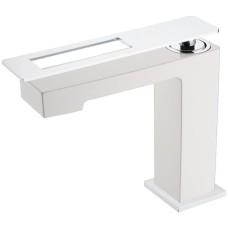 Смеситель для раковины Boheme Q 141-WCR Белый Хром