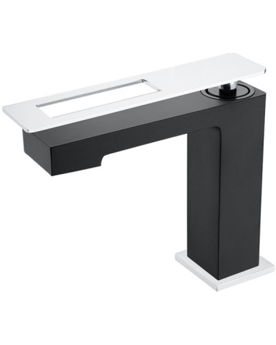 Смеситель для раковины Boheme Q 141-BCR Черный Хром