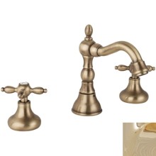 Смеситель для раковины Cezares Atlantis Nostalgia ATLANTIS-NOSTALGIA-BLS2-03/24 Золото 24 карата