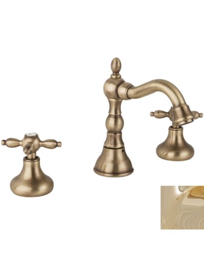 Смеситель для раковины Cezares Atlantis Nostalgia ATLANTIS-NOSTALGIA-BLS2-03/24 Золото 24 карата