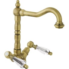 Смеситель для раковины Cezares Diamond DIAMOND-LS2-02-Sw Бронза