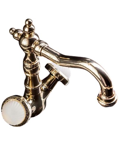 Смеситель для раковины Boheme Satine 292-ST Золото