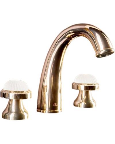 Смеситель для раковины Boheme Satine 297-ST Золото