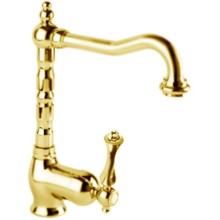 Смеситель для раковины Cezares Margot MARGOT-LSM2-03/24-M Золото 24 карата
