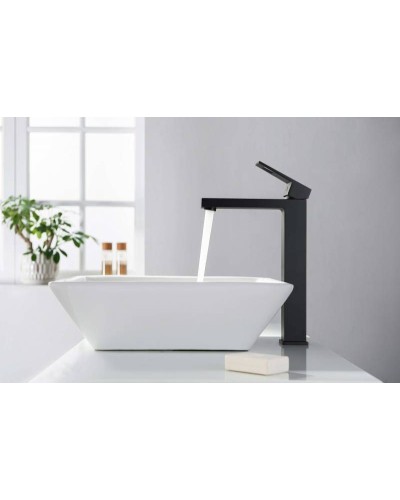 Смеситель для раковины Timo Briana 7111/03F Черный