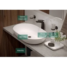 Смеситель для раковины Timo Olivia 3211/03F Черный