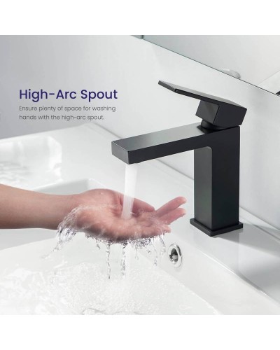 Смеситель для раковины Timo Selene 2061/03F Черный