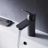 Смеситель для раковины AM.PM X-Joy F85A02122 Черный матовый