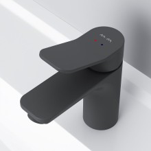 Смеситель для раковины AM.PM X-Joy F85A02122 Черный матовый