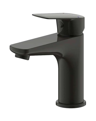 Смеситель для раковины Bravat Rhein F1429564BW-9-ENG Черный матовый