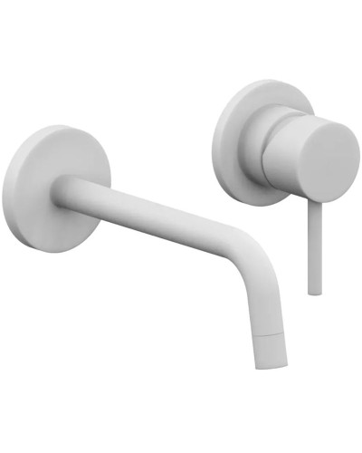 Смеситель для раковины Paffoni Light LIG006BO70 Белый матовый