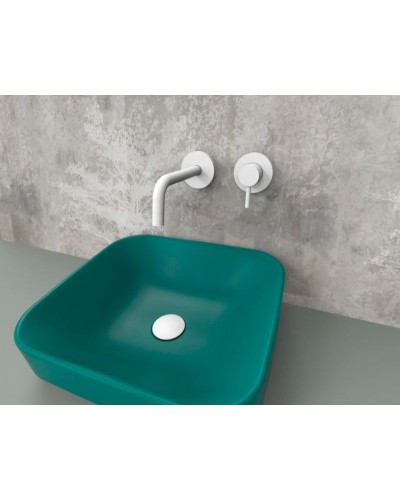 Смеситель для раковины Paffoni Light LIG006BO70 Белый матовый