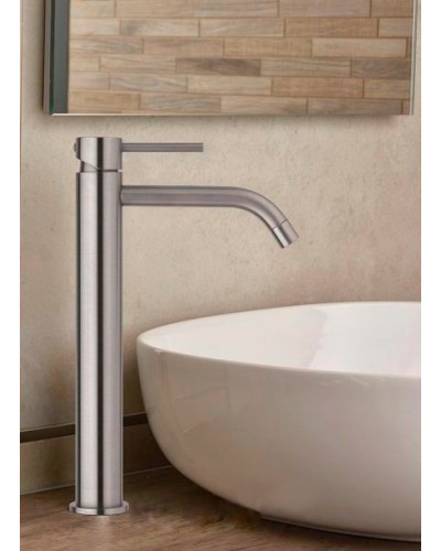 Смеситель для раковины Paffoni Light LIG081ST Сталь