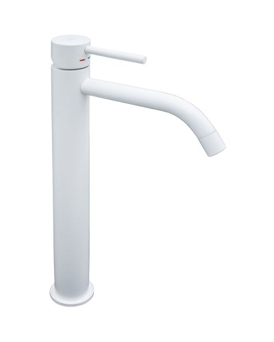 Смеситель для раковины Paffoni Light LIG081BO Белый матовый