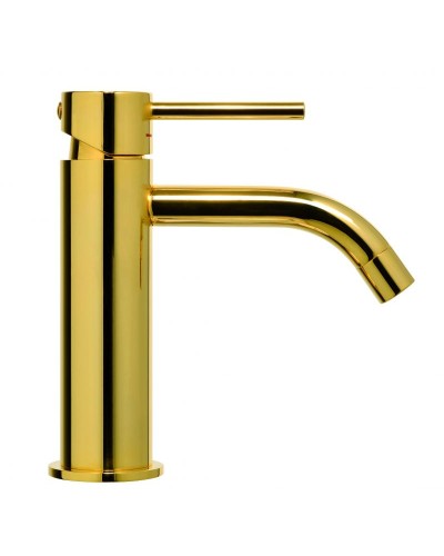 Смеситель для раковины Paffoni Light LIG071HGSP Медовое золото