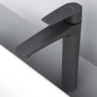 Смеситель для раковины AM.PM Gem F90A92022 Черный матовый