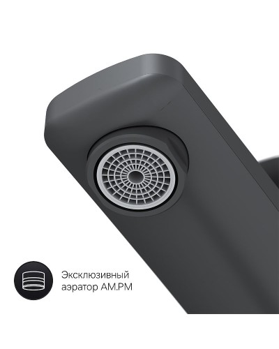 Смеситель для раковины AM.PM Gem F90A92022 Черный матовый
