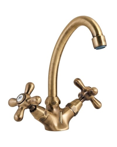 Смеситель для раковины Paini Liberty 17F3250KM Старая бронза