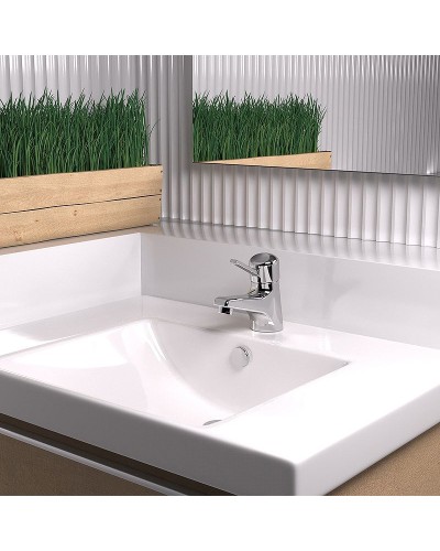 Смеситель для раковины Paini Creta 30CR211R2LMKM Хром