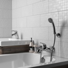 Смеситель для раковины Paini Smile 39CR205CAKM Хром