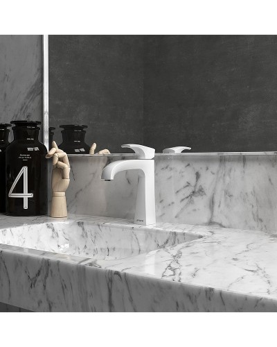 Смеситель для раковины Paini Lady 89BY211KM Белый