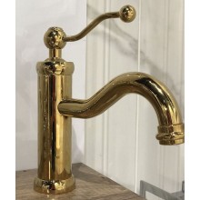 Смеситель для раковины Paini Duomo 88OP211 Золото PVD