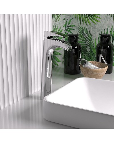 Смеситель для раковины Paini Ovo 86CR205LLWF Хром