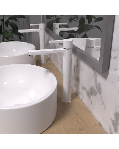 Смеситель для раковины Paini Arena 92BY205LLBLLMKM Белый