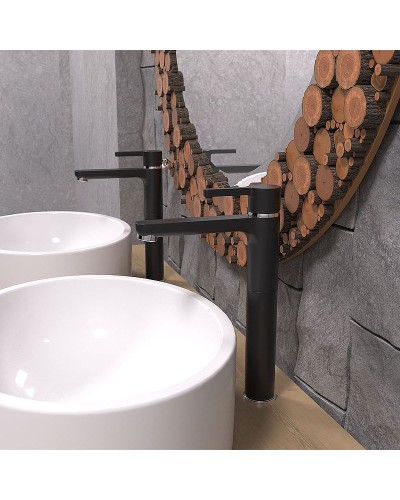 Смеситель для раковины Paini Arena 92YO205LLBLLMKM Черный