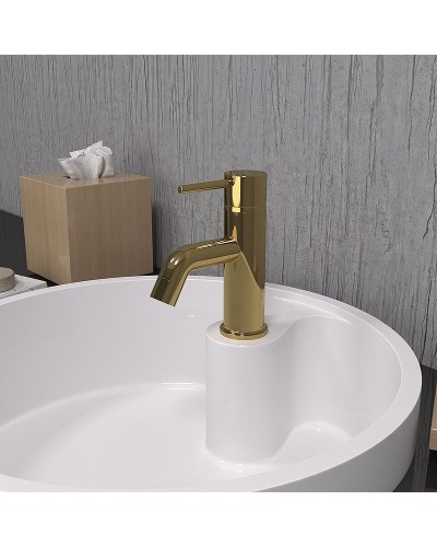 Смеситель для раковины Paini Cox 78OP211 Золото PVD